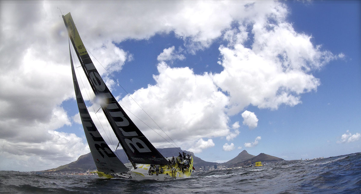 sailing around Cape Twon